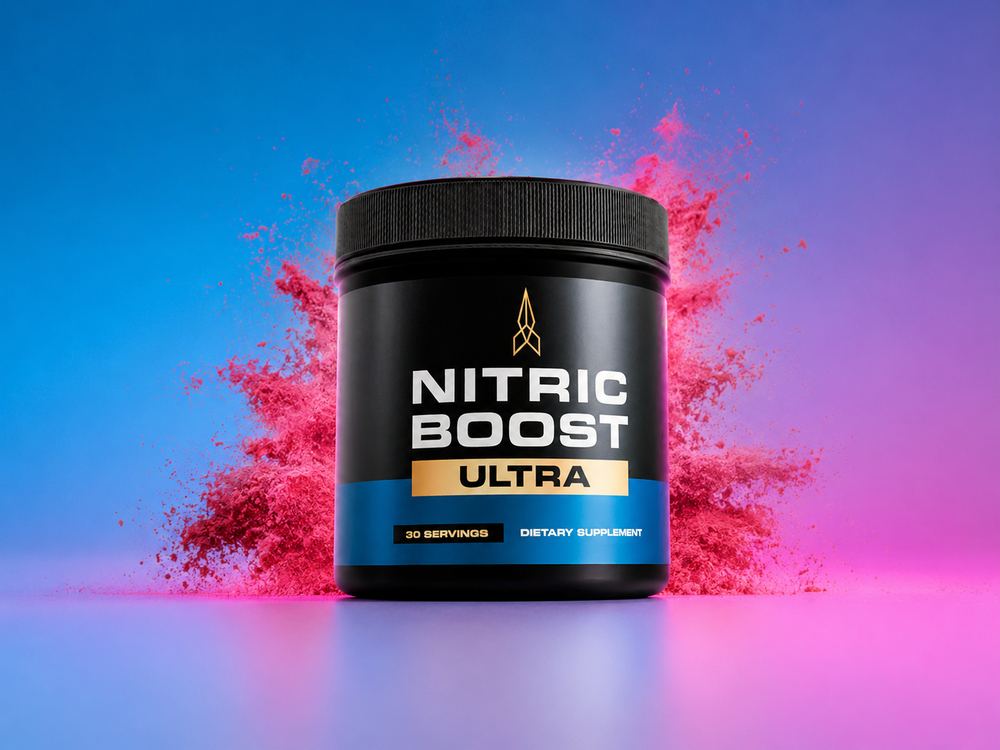 Nitric Boost Ultra supplement jar — official product image